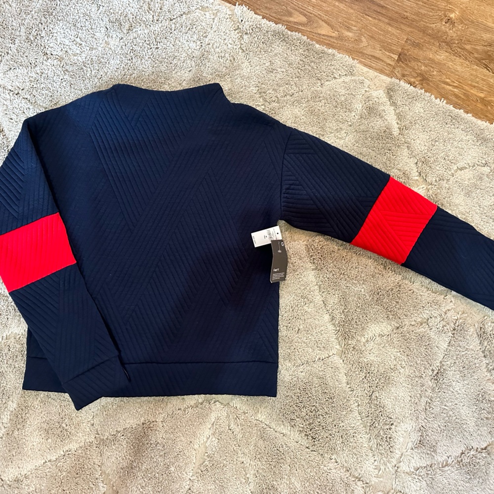 GAPFit mock neck sweatshirt